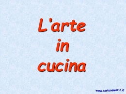 L`Arte in cucina