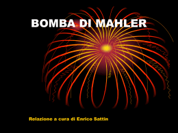 La Bomba di Mahler