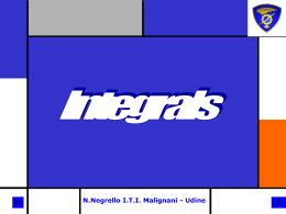 Integrals - A. Malignani