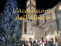 L`Accensione dell`Albero