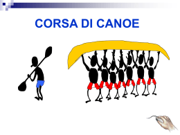 corsa di canoe - Gatto Silvestro