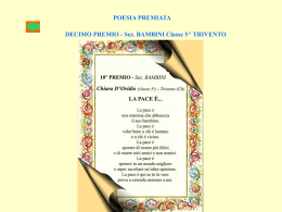 poesia premiata - circolodidatticotrivento.it