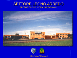 Presentazione Settore Legno-Arredo