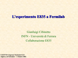 sif2002 - INFN Sezione di Ferrara