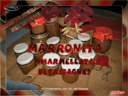 Marronita (marmellata di castagne)
