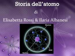 Elisabetta e Ilaria: La storia dell`atomo.