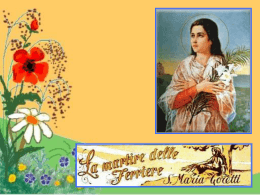 La martire delle Ferriere: Santa Maria Goretti