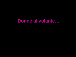 Donne al volante… - Lo scrigno dei tesori