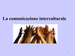 La comunicazione interculturale