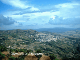 Italia, Sicilia, Alia: Memoria e affezione