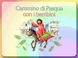Cammino di Pasqua con i bambini