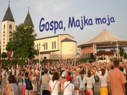 Gospa Majka Moja - Partecipiamo.it