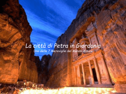 città di Petra - Lo scrigno dei tesori