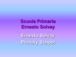 Scuola Primaria Ernesto Solvay