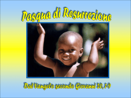 Pasqua di resurrezione