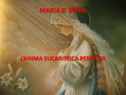 Maria e l`Eucaristia