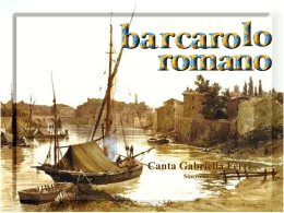 Barcarolo romano (Gabriella Ferri)