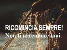 Ricomincia sempre