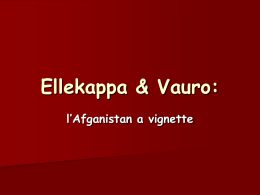 Ellekappa e Vauro afganistan a vignette