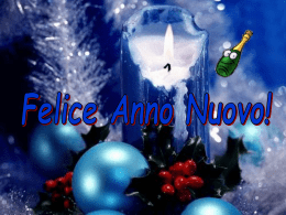 BUON ANNO 2011-2012 - Associazione I Vespri