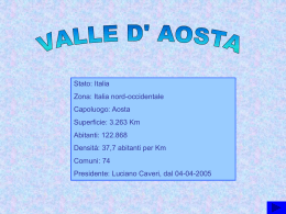 Valle D` Aosta