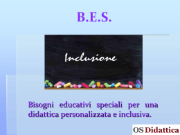BES per una didattica personalizzata e inclusiva