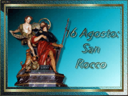 San Rocco - Partecipiamo