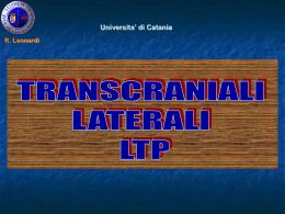 Transcraniali laterali LTP