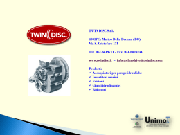 TWIN DISC Srl
