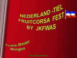 Tiel Fruitcorsa fest