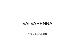 VALVARENNA - Podistica Peralto