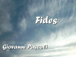 Fides (Giovanni Pascoli)