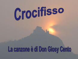 Crocifisso - Partecipiamo