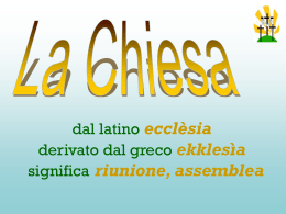 LA CHIESA - Parrocchia Santa Caterina da Siena