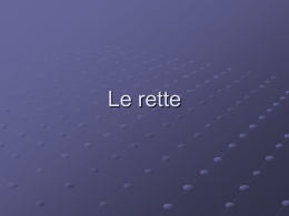 Le rette - Atuttascuola