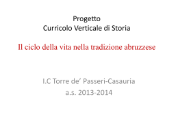 Torre de`Passeri lavoro d`Istituto