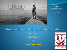 Credi - Arcidiocesi di Udine