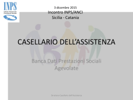 CASELLARIO DELL*ASSISTENZA