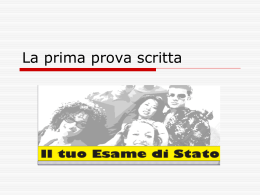 Slide &ndash; lezione italiano 3A Sa