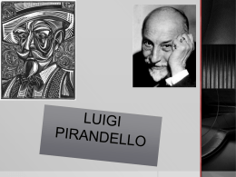 Luigi Pirandello (prima parte)