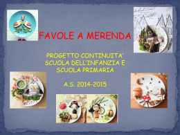 2favole a merenda - Istituto Comprensivo Campomaggiore