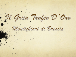 Gran Trofeo D*Oro Montichiari di Brescia