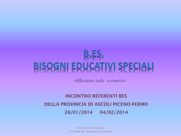 Bisogni Educativi Speciali (BES)