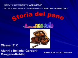 Storia del pane - istituto comprensivo &ldquo;arbe