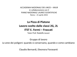 La pizza di Platone - Enrico Fermi