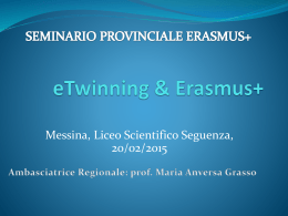 eTwinning ed Erasmus plus
