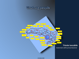 Il progetto Working people
