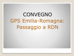 Diapositiva 1 - Fondazione Geometri Emilia Romagna