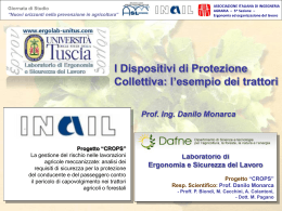 l`esempio dei trattori &ndash; Prof. Ing. Danilo Monarca