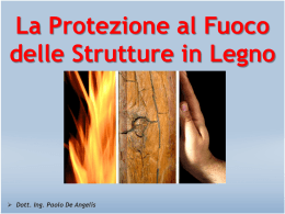 La Protezione al Fuoco delle Strutture in Legno